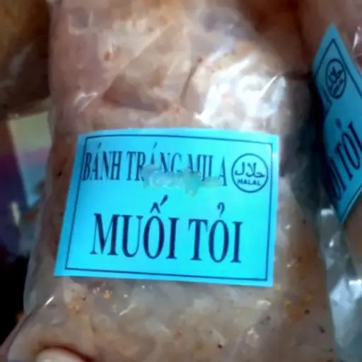 Hình ảnh Bánh tráng muối tỏi