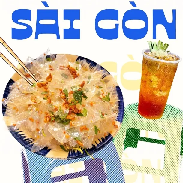 Hình ảnh Bánh tráng + Trà tắc/ trà bí đao (size L)