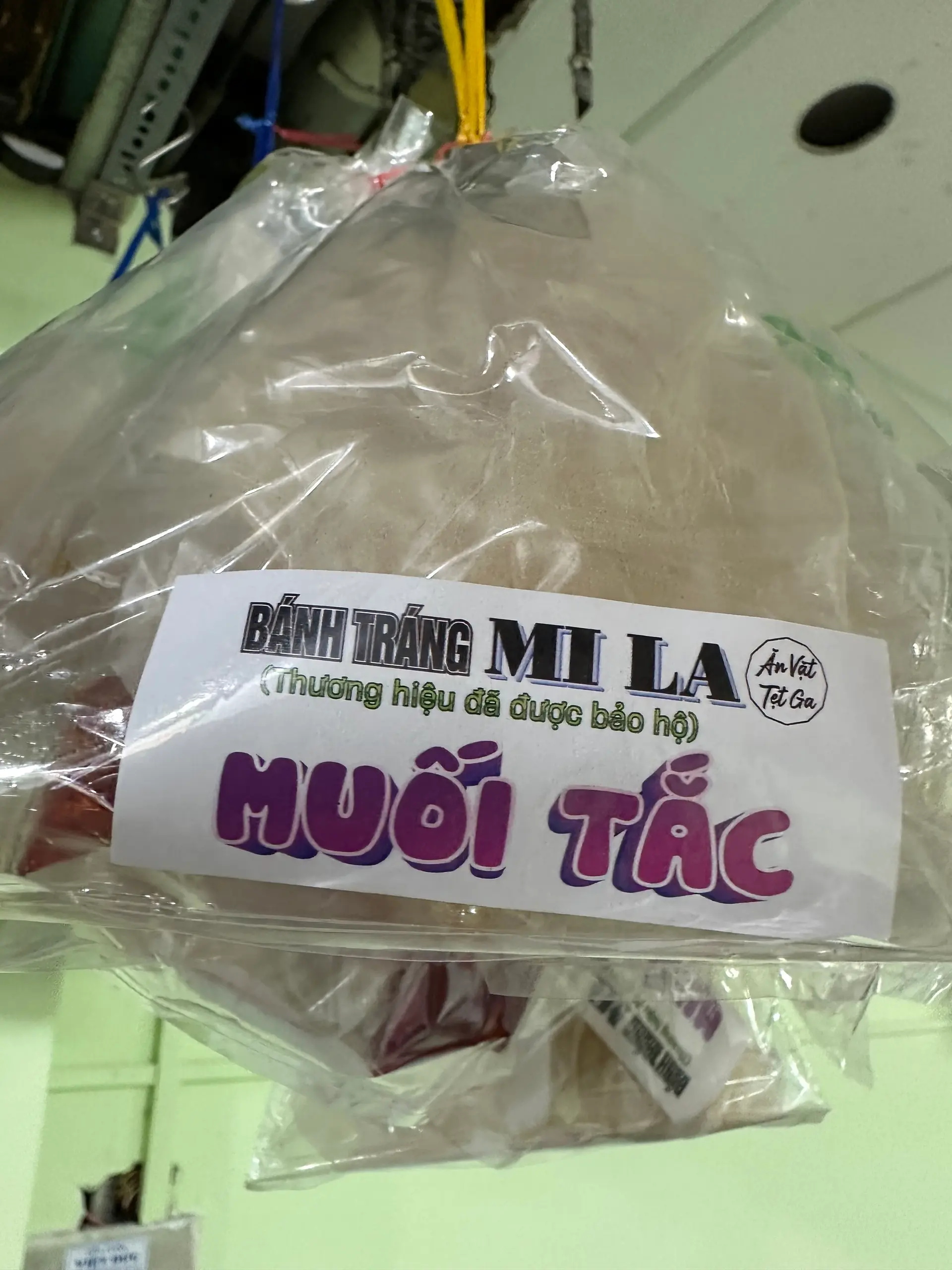 Hình ảnh Bánh tráng chấm muối tắc