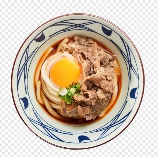 Hình ảnh Udon Bò trứng tươi ( ngọt đậm vị bò) - 소고기 생계란 우동 (진한 소고기 맛)