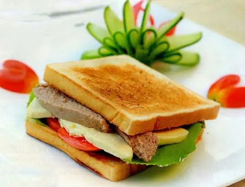 Hình ảnh Sandwich trứng ( 2 trứng )