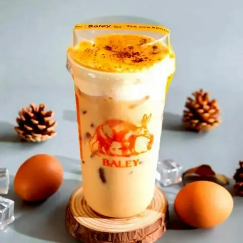 Hình ảnh Trà Oolong Sữa Kem Trứng Nướng