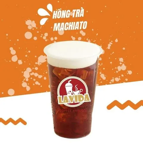 Hình ảnh Hồng trà macchiato