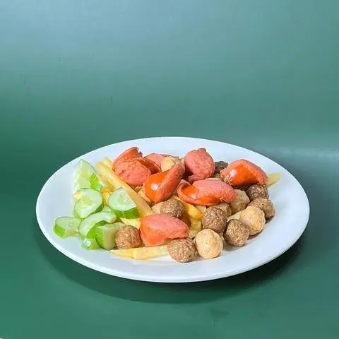 Hình ảnh combo ăn vặt dui dẻ 