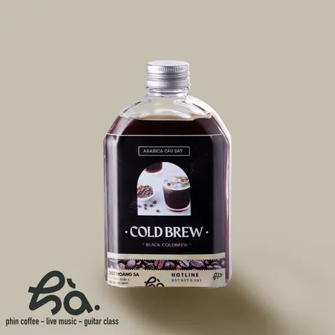 Hình ảnh Chai coldbrew 500ml