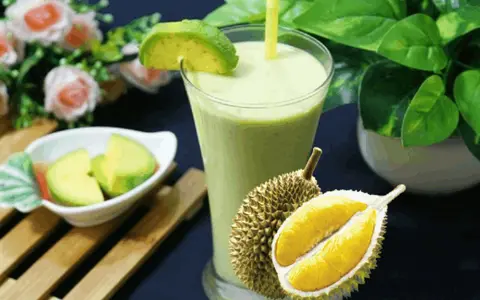 Hình ảnh Sinh Tố Bơ Sầu Riêng 