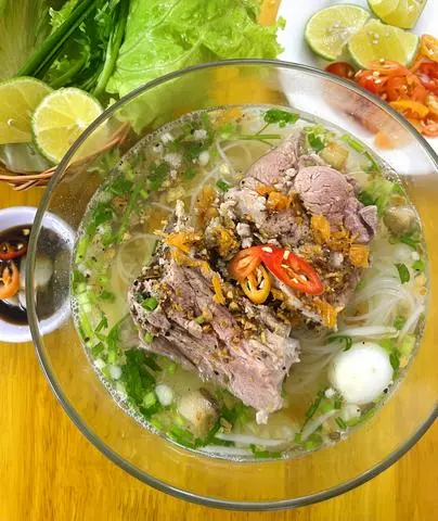 Hình ảnh Hủ Tiếu Nam Vang Xương