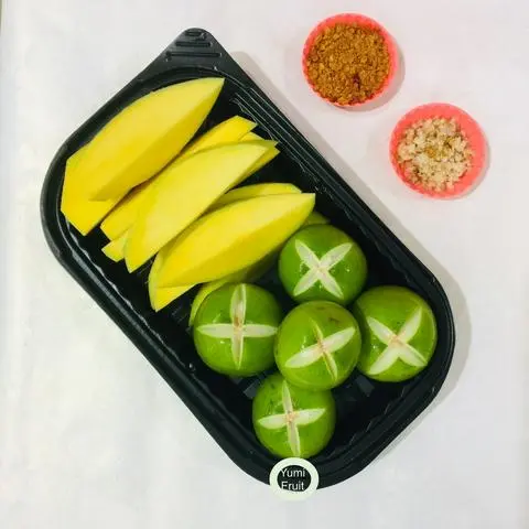 Hình ảnh Hộp mix 2 món - xoài - táo xanh