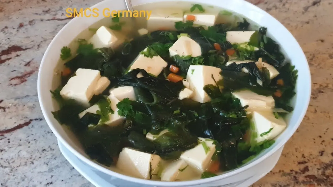 Hình ảnh Canh rong biển chay