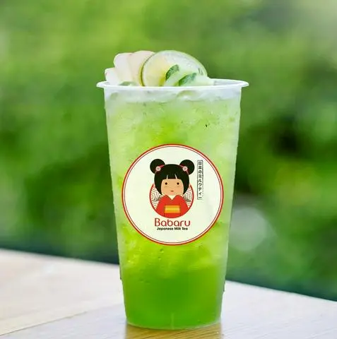 Hình ảnh Trà táo xanh nha đam
