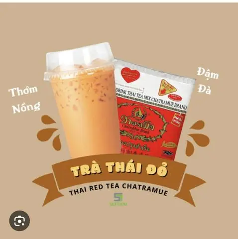 Hình ảnh Trà Sữa Thái Đỏ ChaTraMue 700ml