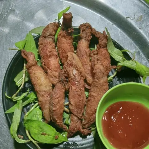 Hình ảnh Mực Trứng Chiên Giòn 