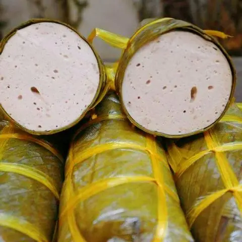 Hình ảnh Chả Lụa 700g, Giò Lụa Nhà Làm Thơm Ngon Đặc Biệt Ăn Xôi, Bánh Mì, Bánh Ướt...