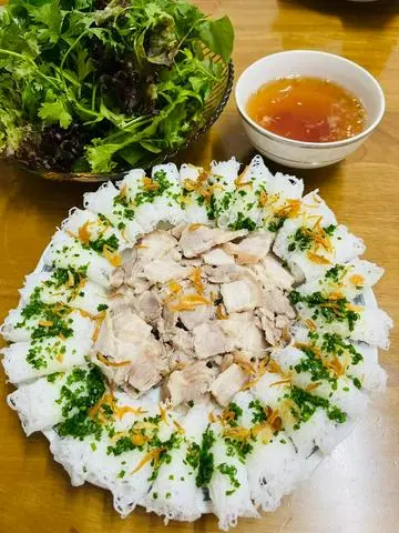 Hình ảnh Bánh hỏi thịt luộc
