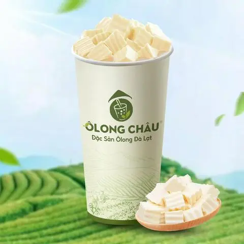 Hình ảnh Ô long Sữa Khúc Bạch Phô Mai