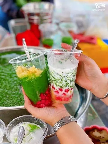 Hình ảnh bánh lọt nước cốt dừa