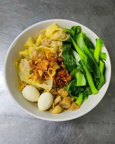 Hình ảnh Mì Sủi Cảo Trộn Khô