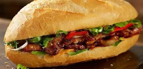 Hình ảnh Combo 5 bánh mì xíu mại mè tý hon