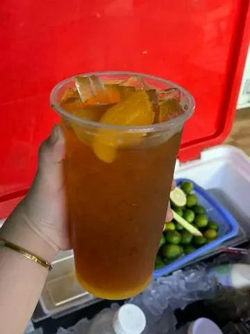 Hình ảnh Trà Tắc Thái Đỏ Hạt Chia