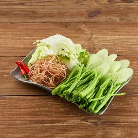 Hình ảnh Rau Lẩu Thêm 4 Loại