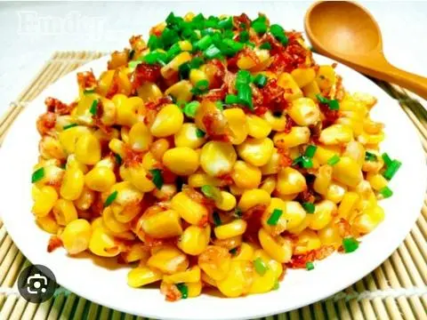 Hình ảnh bắp Mỹ xào 