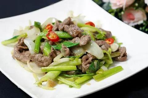 Hình ảnh Dê Xào Hành
