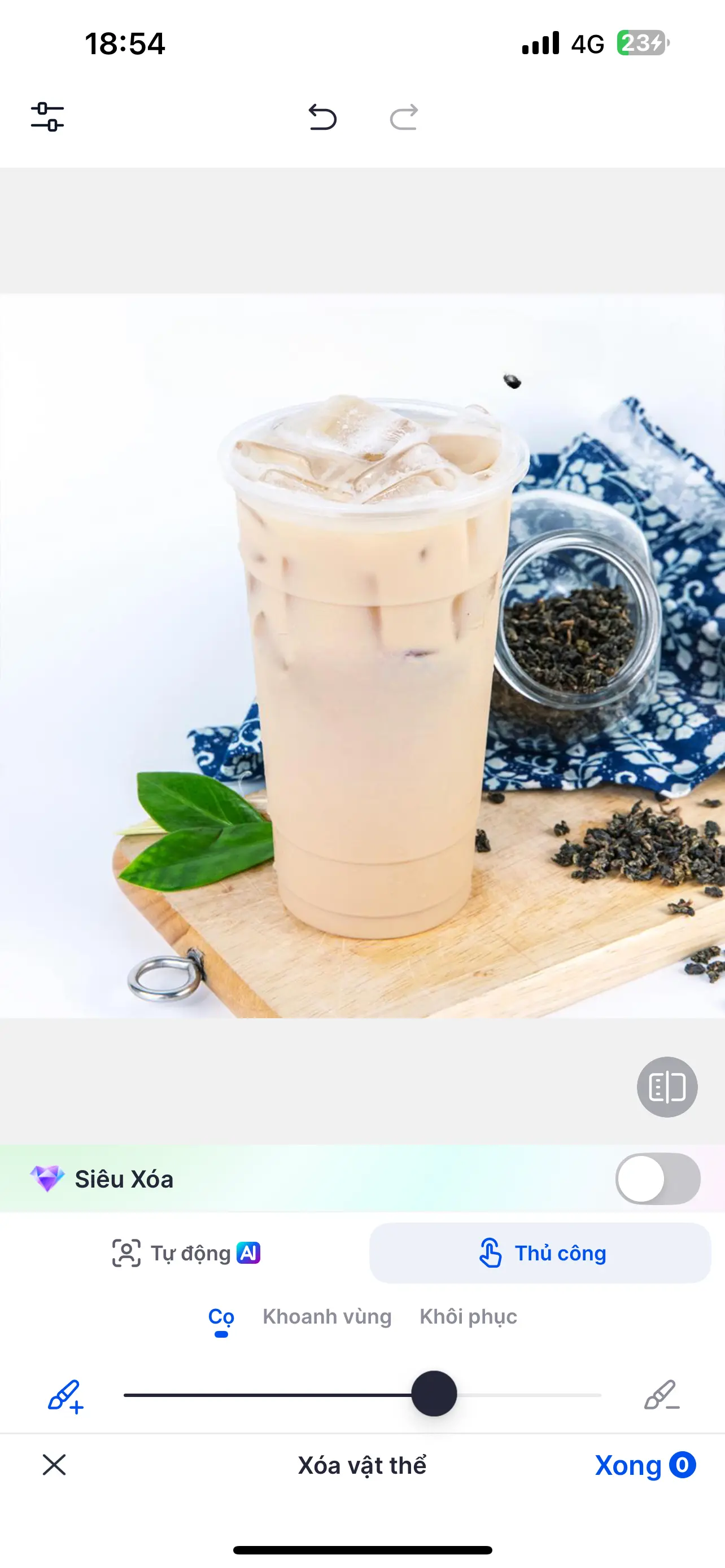 Hình ảnh Trà sữa olong - size M