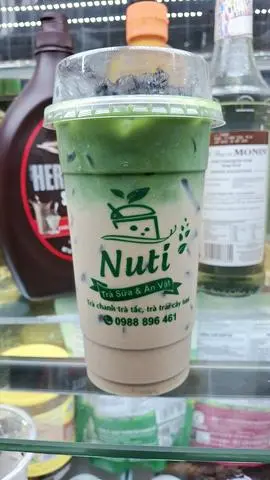 Hình ảnh Trà sữa matcha trân châu đen