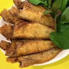 Hình ảnh cơm cá mó chiên 