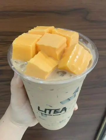 Hình ảnh TRÀ SỮA KHÚC BẠCH PHÔ MAI MẶN