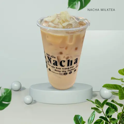 Hình ảnh Trà sữa hạnh nhân