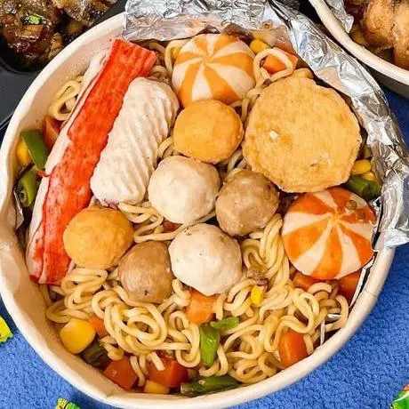 Hình ảnh Mì Trộn + Topping Tự Chọn
