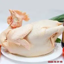 Hình ảnh Gà tươi  đã làm sạch kèm lòng trứng non 