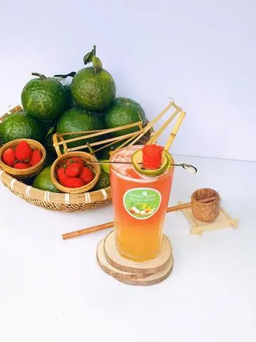Hình ảnh Nước Ép Dâu - Cam