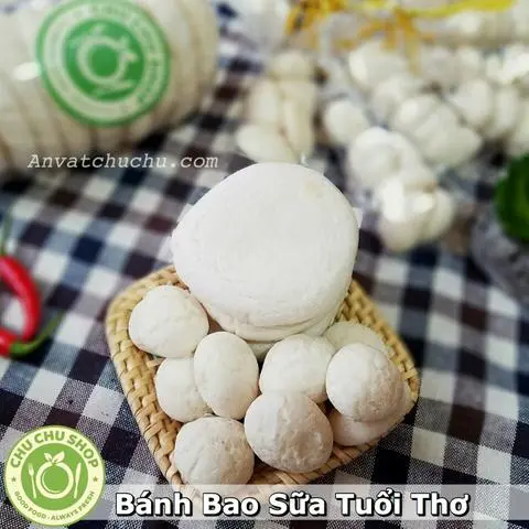 Hình ảnh Bánh Bao Sữa Mini 