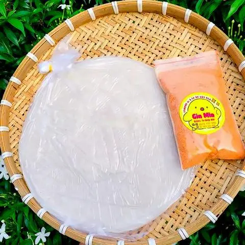 Hình ảnh Combo bánh tráng phơi sương - muối nhuyễn