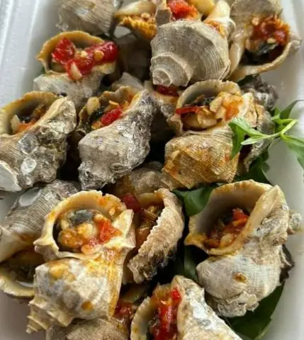 Hình ảnh Ốc gai nướng nước mắm