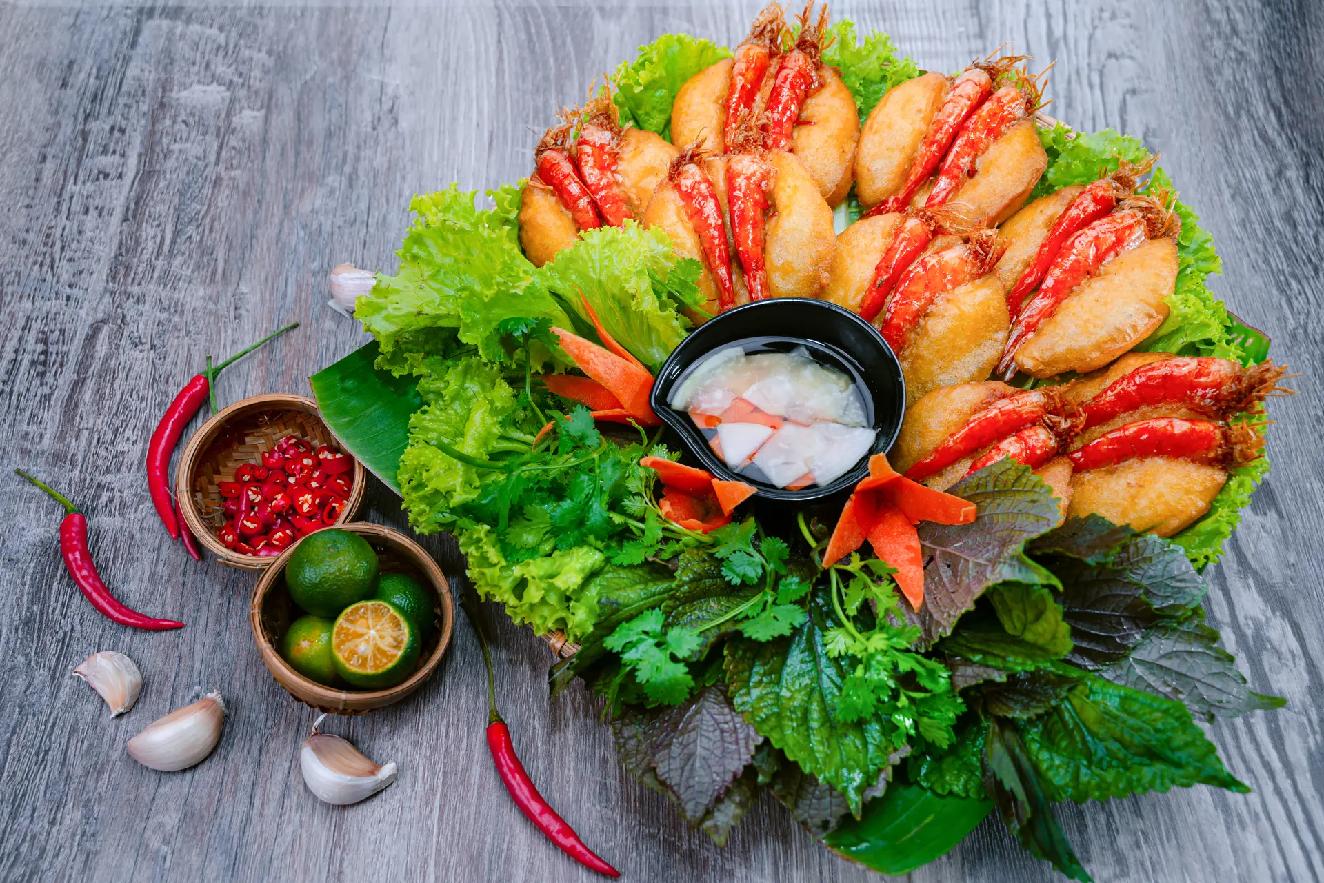 Hình ảnh Bánh tôm Hồ Tây