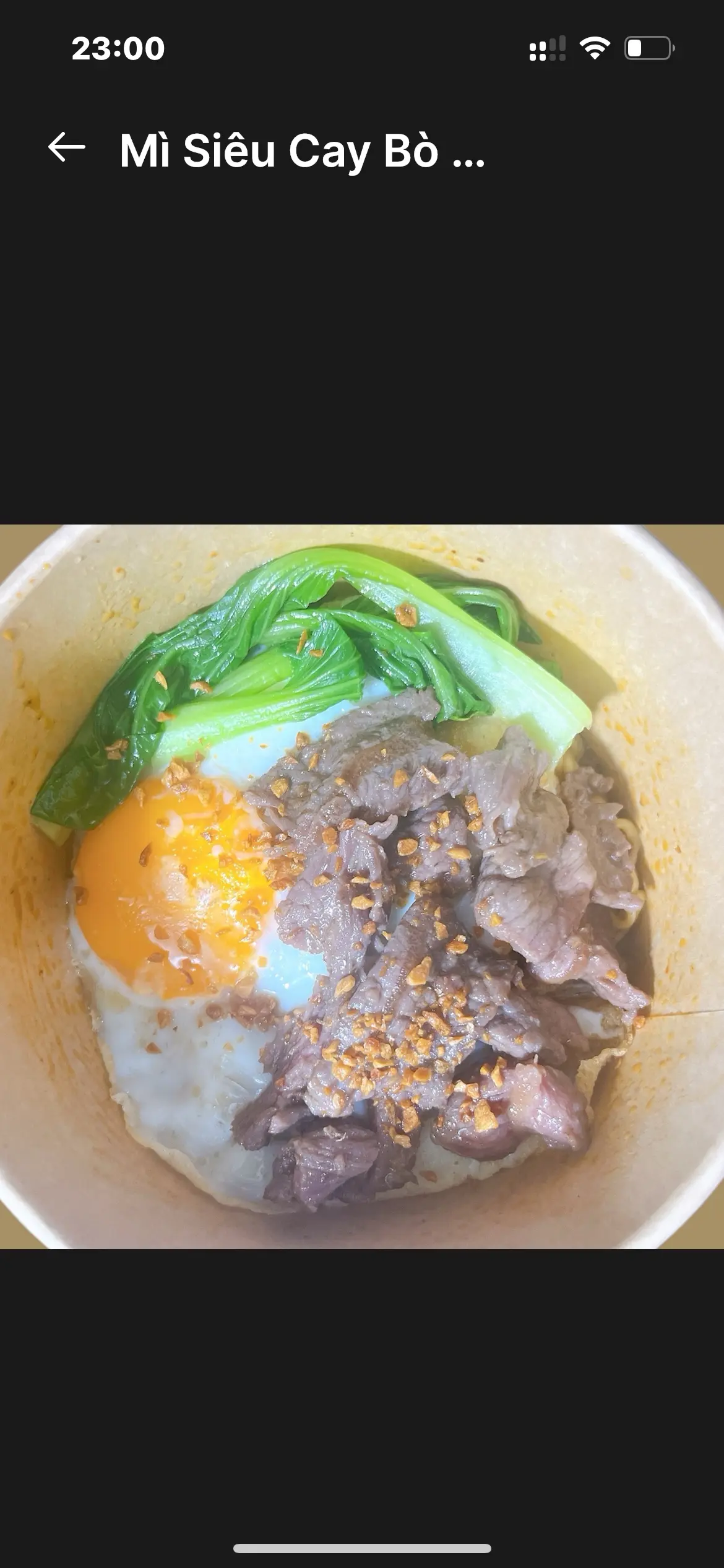 Hình ảnh Mì Tương Đen Bò Xào+Trứng