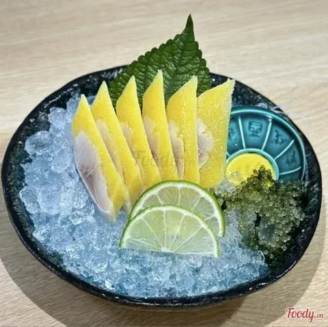 Hình ảnh Sashimi cá trích vàng