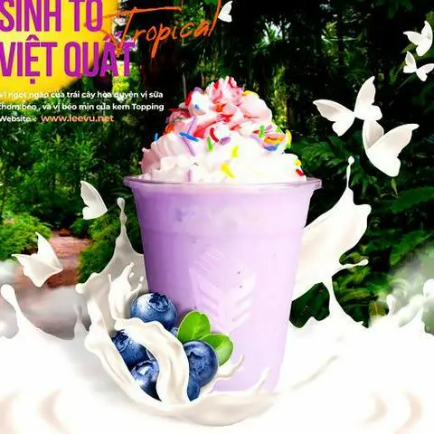 Hình ảnh Sinh Tố Việt Quất