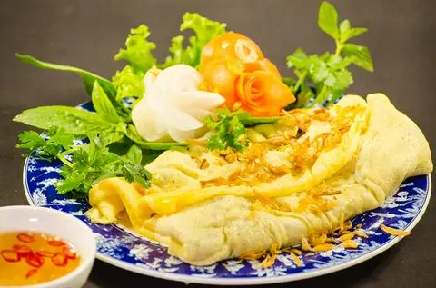 Hình ảnh Bánh cuốn trứng
