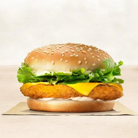 Hình ảnh Burger Tôm Trứng Phô Mai