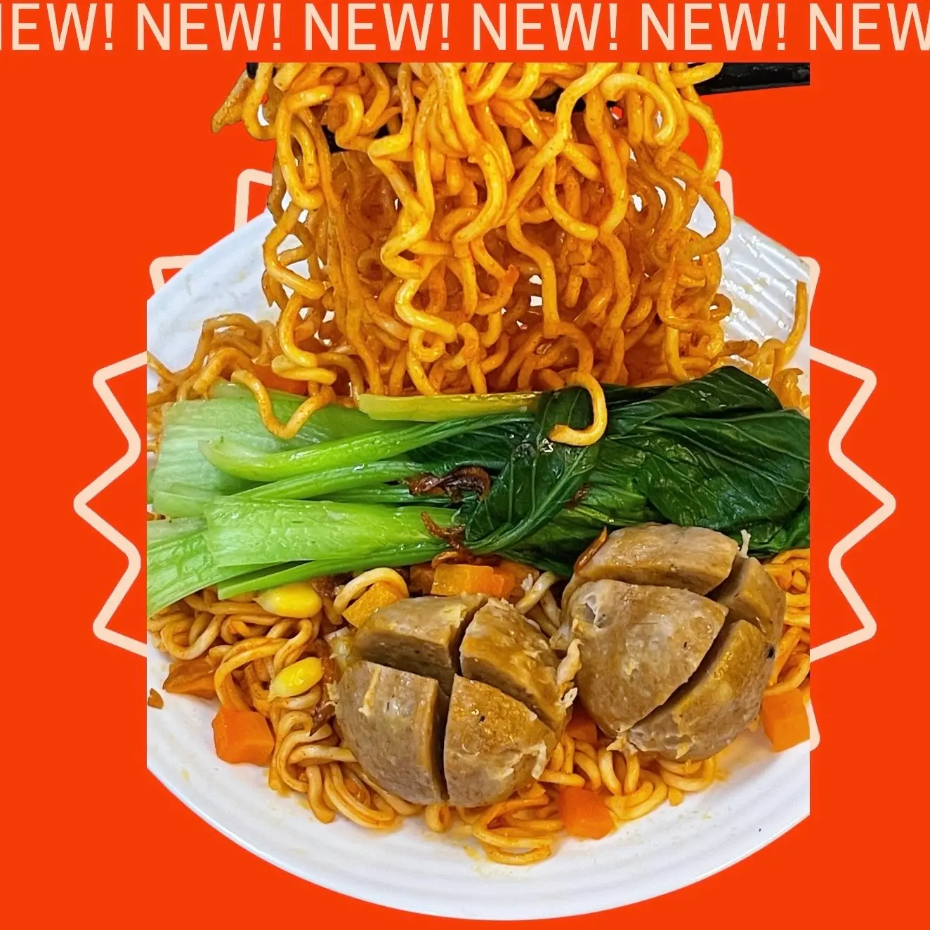 Hình ảnh Mì Trộn Bò Viên
