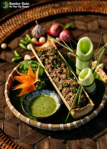 Hình ảnh Bò nướng Bamboo