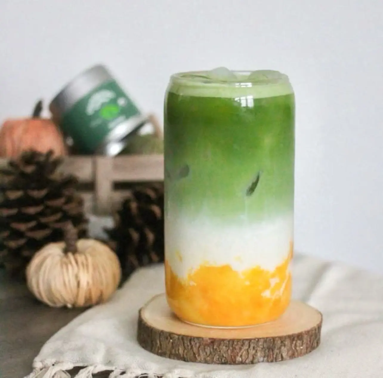 Hình ảnh Matcha sữa chuối - M - Banana matcha latte