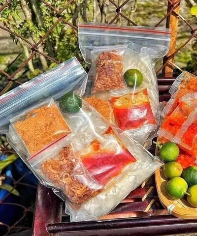 Hình ảnh bánh tráng phơi sương 