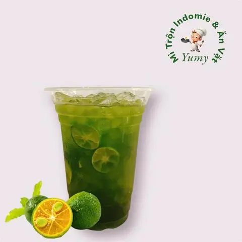 Hình ảnh Trà tắc Thái xanh - ly lớn 800ml