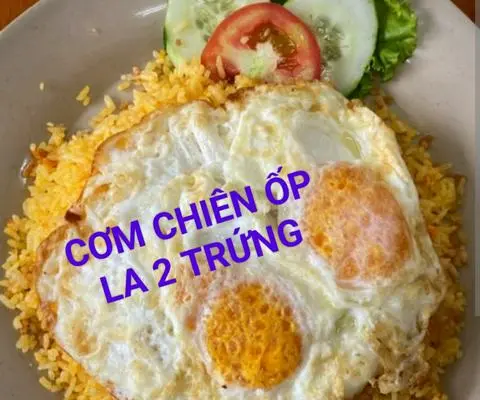 Hình ảnh CƠM CHIÊN ỐP LA 2 TRỨNG 