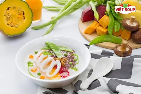 Hình ảnh Cháo Mực Sữa - Size Đặc Biệt ( Bán vào Thứ 2 hàng tuần)